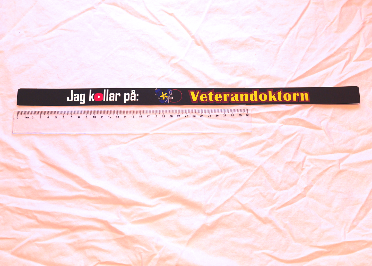 3. Klistermärke till Registreringsskylten!